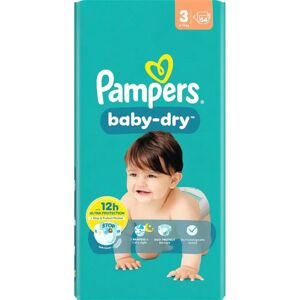 Pampers Baby-Dry 3 Vaipat - 54 kpl Pampers Baby-Dry 3 Vaipat - 54 kpl