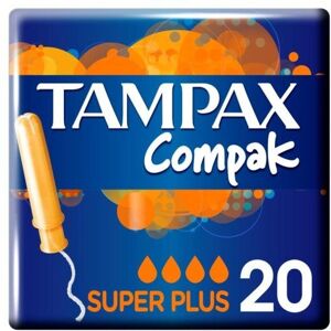Tampax Compak Superplus 26 Tampones - Protección Menstrual Tampax Compak Superplus 26 Tampones - Protección Menstrual
