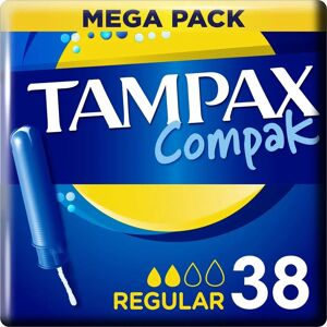 Tampax Compak Regular Tampons - Packung mit 38 Stück Tampax Compak Regular Tampons - Packung mit 38 Stück