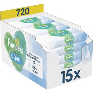 Pampers Harmonie Aqua Babydoekjes - 720 stuks Pampers Harmonie Aqua Babydoekjes - 720 stuks