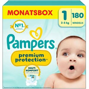 Pampers Windeln - Größe 1 - 180 Stück - Neugeborene Pampers Windeln - Größe 1 - 180 Stück - Neugeborene
