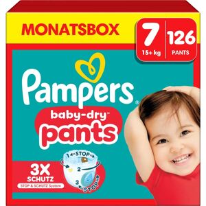 Pampers Windeln Größe 7 - Auslaufsichere Baby-Pants Pampers Windeln Größe 7 - Auslaufsichere Baby-Pants