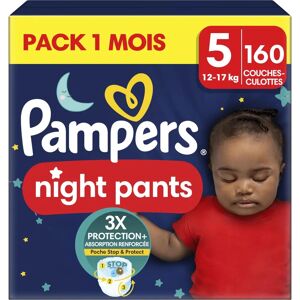 Pampers Baby Dry Night Pants Größe 5 Junior (12-17 kg) - 160 St. Pampers Baby Dry Night Pants Größe 5 Junior (12-17 kg) - 160 St.