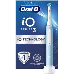 Oral-B iO3 Electric Toothbrush For Adults Mothers Day Gifts For Her / Him 1 Toothbrush Head 3 Modes With Teeth Whitening 2 Pin UK Plug Blue Oral-B iO3 Electric Toothbrush For Adults Mothers Day Gifts For Her / Him 1 Toothbrush Head 3 Modes With Teeth Whitening 2 Pin UK Plug Blue