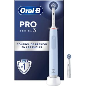 Brosse à dents électrique Oral-B Pro 3 - Bleu, 2 têtes - Publicité Brosse à dents électrique Oral-B Pro 3 - Bleu, 2 têtes - Publicité