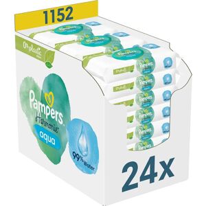 Pampers Harmony Aqua Wet Wipes - 24 x 48 pcs Pampers Harmony Aqua Wet Wipes - 24 x 48 pcs