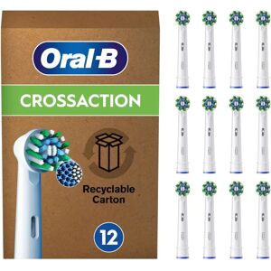 Ηλεκτρικές κεφαλές οδοντόβουρτσας Oral-B CrossAction - Λευκό - 12 Τεμάχια Ηλεκτρικές κεφαλές οδοντόβουρτσας Oral-B CrossAction - Λευκό - 12 Τεμάχια