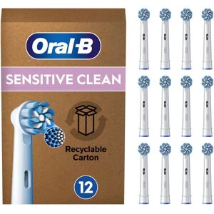 Oral-B Pro Sensitive Clean Zahnbürstenköpfe - 12 Stück Weiß - Zahnbürstenköpfe Oral-B Pro Sensitive Clean Zahnbürstenköpfe - 12 Stück Weiß - Zahnbürstenköpfe