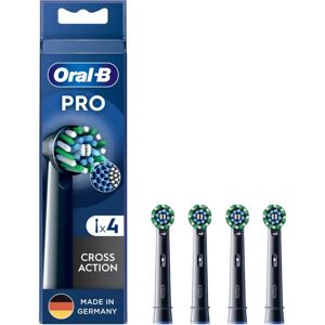 Oral-B CrossAction Replacement Brush Head - Black Oral-B CrossAction Replacement Brush Head - Black