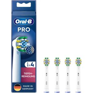 Oral-B Weiß Tiefenreinigung 4er Aufsteckbürsten Oral-B Weiß Tiefenreinigung 4er Aufsteckbürsten