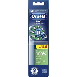 Testine Spazzolino Oral-B CrossAction - 5 pezzi Testine Spazzolino Oral-B CrossAction - 5 pezzi