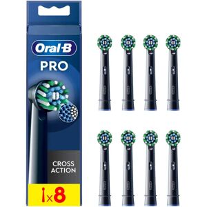 Oral-B Pro Cross Action Toothbrush Heads - CrossAction Toothbrush Heads 8 black Oral-B Pro Cross Action Toothbrush Heads - CrossAction Toothbrush Heads 8 black