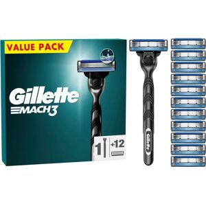Gillette Mach3 Razor - 3 Blades - Fits All Handles Gillette Mach3 Razor - 3 Blades - Fits All Handles