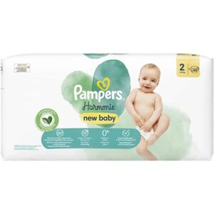 Couches Pampers Harmonie T2 - 48 pcs - 4-8 kg - Publicité Couches Pampers Harmonie T2 - 48 pcs - 4-8 kg - Publicité