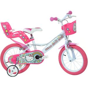 Dino Bikes Hello Kitty White Girls Bike - Kids Bicycle Dino Bikes Hello Kitty White Girls Bike - Kids Bicycle