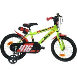 Bicicleta Dino Sfera - 16 polegadas, Verde, Ajustável para crianças Bicicleta Dino Sfera - 16 polegadas, Verde, Ajustável para crianças
