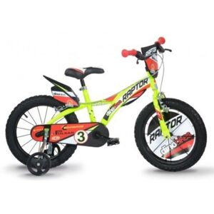 Vélo Enfant Dino Bikes Raptor 14'' - Pour 4-7 Ans - Publicité Vélo Enfant Dino Bikes Raptor 14'' - Pour 4-7 Ans - Publicité