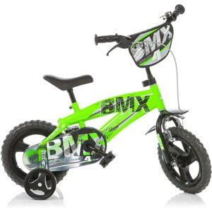 Dino Bikes 12-Inch BMX Bike for Kids - Black & Green - 3-5 Years Dino Bikes 12-Inch BMX Bike for Kids - Black & Green - 3-5 Years