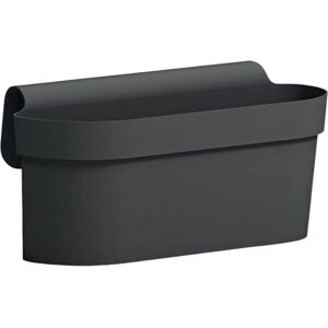 Veca - Cassetta fioriera balcone Cleo Terrace - Plastica 40cm - Antracite Veca - Cassetta fioriera balcone Cleo Terrace - Plastica 40cm - Antracite