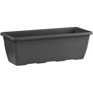 VECA Naxos Anthracite 40cm Jardinière - Décoration extérieure - Publicité VECA Naxos Anthracite 40cm Jardinière - Décoration extérieure - Publicité