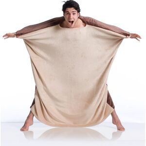 Kanguru Momonga Brownie - 120x120cm Microfiber Throw Blanket Kanguru Momonga Brownie - 120x120cm Microfiber Throw Blanket