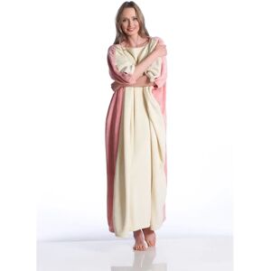 Kanguru Momonga Wearable Throw Blanket - 120x120cm, Rose, Soft Microfiber Kanguru Momonga Wearable Throw Blanket - 120x120cm, Rose, Soft Microfiber