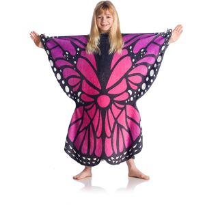 Kanguru Butterfly Kids Wearable Blanket - Reversible 80x90cm Kanguru Butterfly Kids Wearable Blanket - Reversible 80x90cm