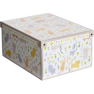 LAVATELLI Scatola di stoccaggio in cartone riciclato - 39x50x24cm LAVATELLI Scatola di stoccaggio in cartone riciclato - 39x50x24cm