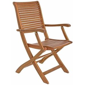 Silla de jardín Bizzotto Noemi - Plegable de madera de acacia - Juego de 2 Silla de jardín Bizzotto Noemi - Plegable de madera de acacia - Juego de 2