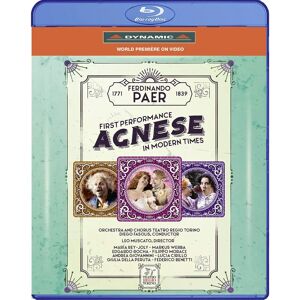 Agnese Fasolis Blue-ray - Blu-ray - Region 2 Agnese Fasolis Blue-ray - Blu-ray - Region 2