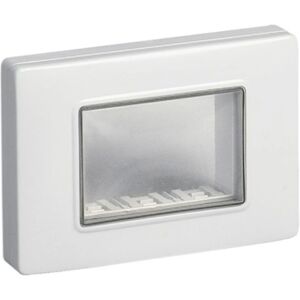 Placca da Parete Grigia Vimar - 3 Moduli IP55 per Serie Eikon, Plana, Arkè Placca da Parete Grigia Vimar - 3 Moduli IP55 per Serie Eikon, Plana, Arkè