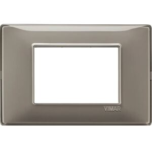 Vimar Plana Placa de Pared de 3 Módulos - Tapa de Interruptor Vimar Plana Placa de Pared de 3 Módulos - Tapa de Interruptor