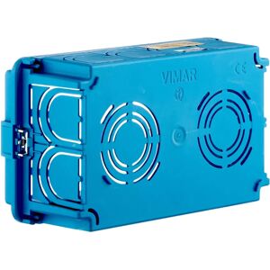 Vimar 0RV71304 Wall Mount Enclosure - Rectangular 4 Module Blue Vimar 0RV71304 Wall Mount Enclosure - Rectangular 4 Module Blue