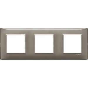 Vimar 14644.40 - Piastra a Parete - 6 Moduli - Grigio Vimar 14644.40 - Piastra a Parete - 6 Moduli - Grigio