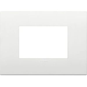 Vimar Witte Muurplaat - 3 Modules - IP00 - Wandmontage Vimar Witte Muurplaat - 3 Modules - IP00 - Wandmontage