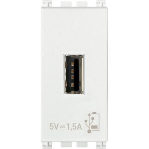 Vimar 19292.B Weiße USB-Steckdose - Elektro-Auslass Vimar 19292.B Weiße USB-Steckdose - Elektro-Auslass