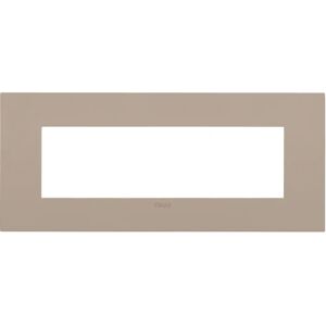 Vimar 19957.32 Placca da muro - 7 moduli - Metallo - Beige Vimar 19957.32 Placca da muro - 7 moduli - Metallo - Beige