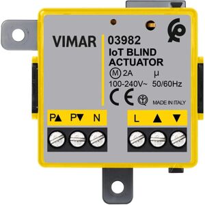 Module de volets roulants Vimar 03982 - Bluetooth & Zigbee - Publicité Module de volets roulants Vimar 03982 - Bluetooth & Zigbee - Publicité
