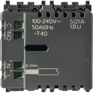 Vimar 02970.B White Thermostat - 2 Modules, Display, ON/OFF Vimar 02970.B White Thermostat - 2 Modules, Display, ON/OFF