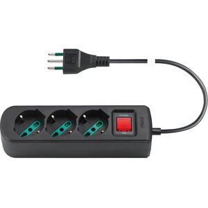 Vimar Ciabatta - 3 prese universali, Sicurezza bambini, Cavo 1,5m Vimar Ciabatta - 3 prese universali, Sicurezza bambini, Cavo 1,5m