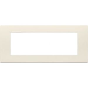 Vimar 30657.01 Placa beige - 7 módulos - Placa de pared/tapa de interruptor Vimar 30657.01 Placa beige - 7 módulos - Placa de pared/tapa de interruptor