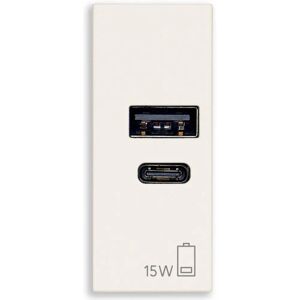 Vimar Modell 30292.AC15B USB Uttag - USB-Laddare Vimar Modell 30292.AC15B USB Uttag - USB-Laddare