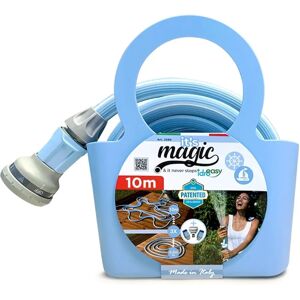 IDROEASY Blauwe Tuinslang - 10m, Uitrekbaar, Italiaans IDROEASY Blauwe Tuinslang - 10m, Uitrekbaar, Italiaans