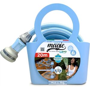 IDROEASY Manguera Azul Mágica 20m - Tubería de Jardín Expandible IDROEASY Manguera Azul Mágica 20m - Tubería de Jardín Expandible