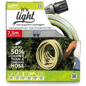 IDROEASY Tubo da giardino 7,5m Superleggero Grigio - Tubo da giardino IDROEASY Tubo da giardino 7,5m Superleggero Grigio - Tubo da giardino