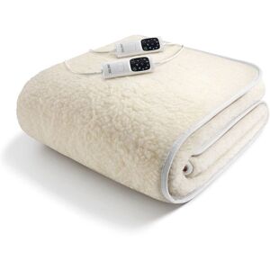 Imetec Woll Merino Elektrische Decke - 150x160cm - Schnelles Heizen Imetec Woll Merino Elektrische Decke - 150x160cm - Schnelles Heizen