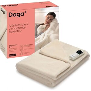 Manta eléctrica Daga Crema - 6 niveles, 150x110cm Manta eléctrica Daga Crema - 6 niveles, 150x110cm