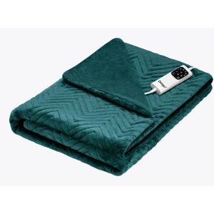 Manta eléctrica Daga 26138 - Terciopelo, 150 W, Verde Manta eléctrica Daga 26138 - Terciopelo, 150 W, Verde