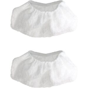 Polti Unico Microfiber Bonnets & Brush - Steam Cleaner Accessories Polti Unico Microfiber Bonnets & Brush - Steam Cleaner Accessories