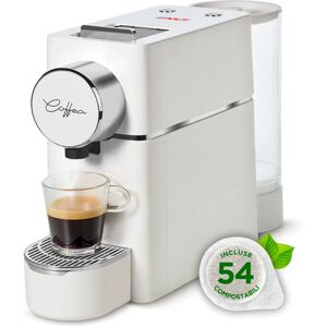 Polti Coffea S18W - Blanc - Machine à café en capsules - Publicité Polti Coffea S18W - Blanc - Machine à café en capsules - Publicité